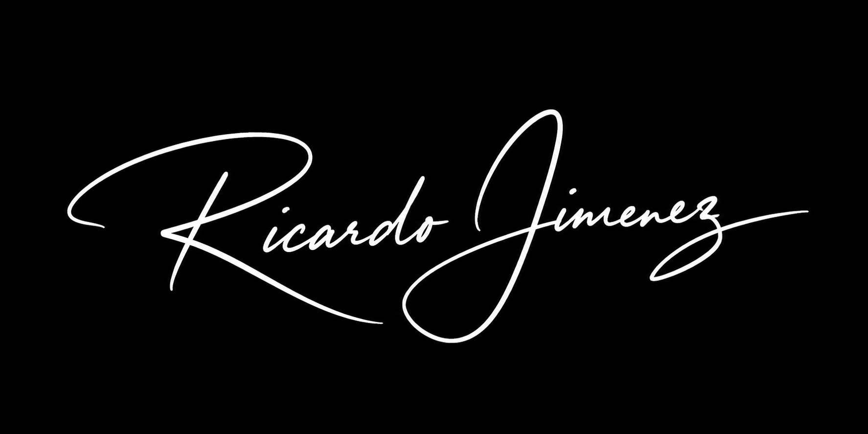 Ricardo Jiménez signature